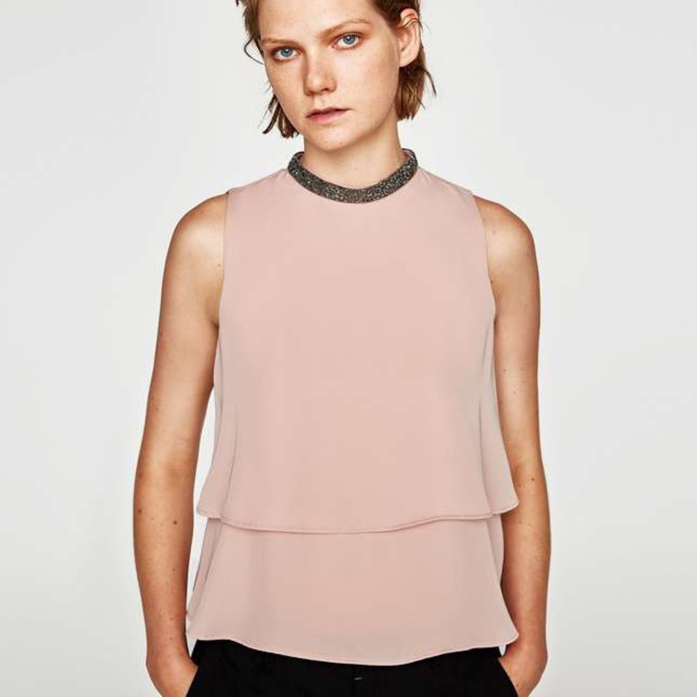 Zara Sleeveless Top